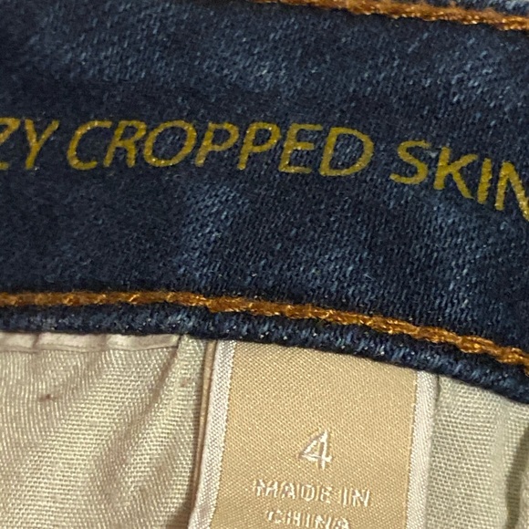 Michael Kors Izzy Cropped Skinny Jeans NWT - Picture 8 of 8